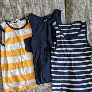 Boys H&M Tank Top set of 3